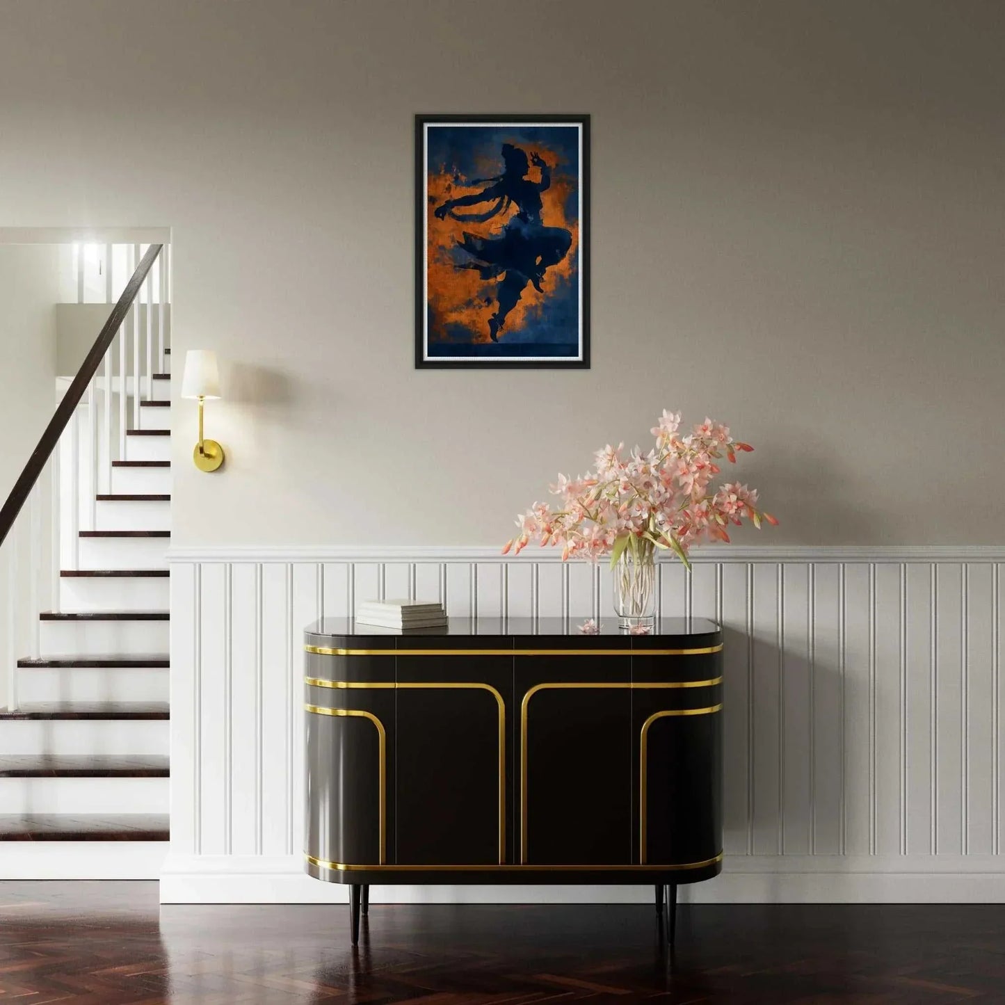 The Cosmic Tandava | Premium Gallery Canvas