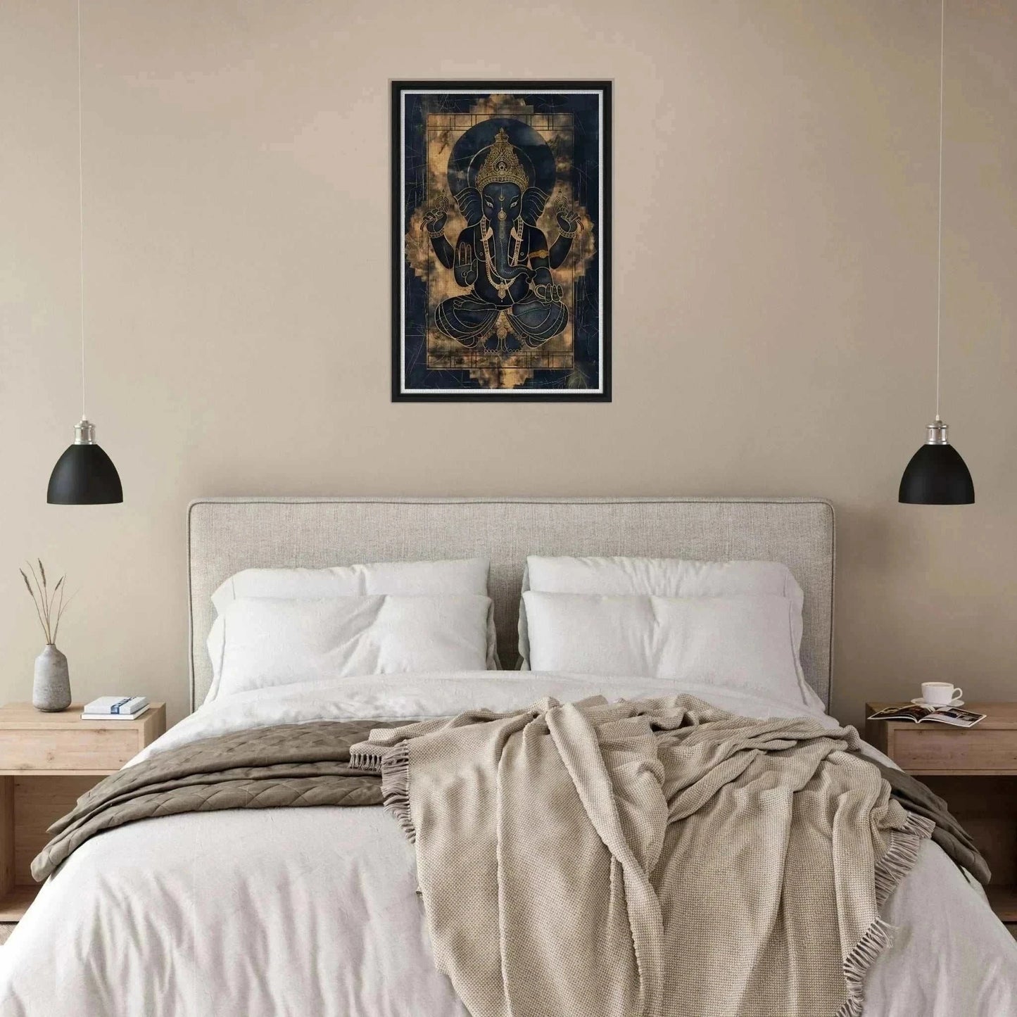 The Gilded Guardian | Premium Gallery Canvas