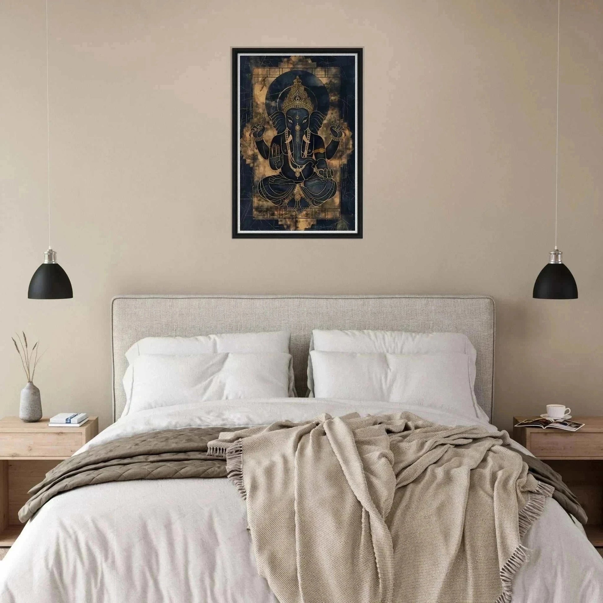 The Gilded Guardian | Premium Gallery Canvas