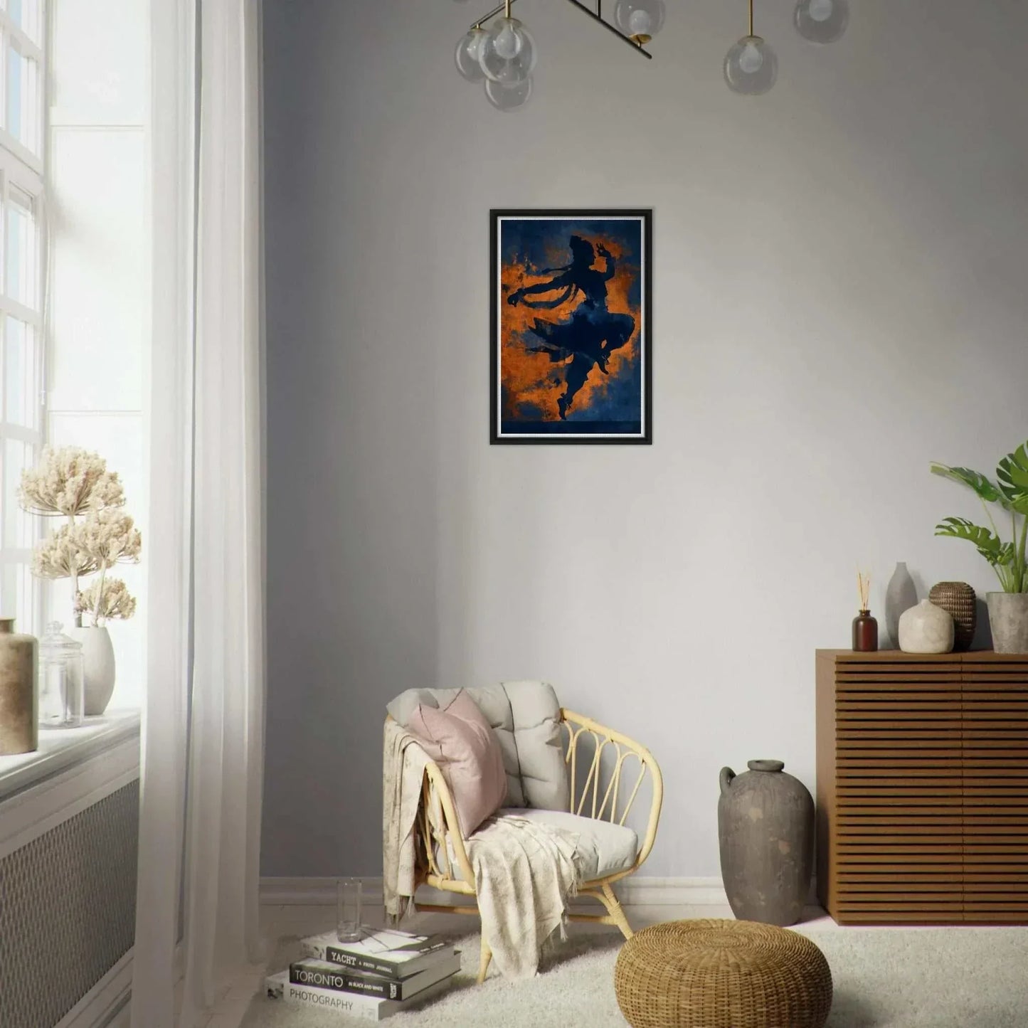 The Cosmic Tandava | Premium Gallery Canvas