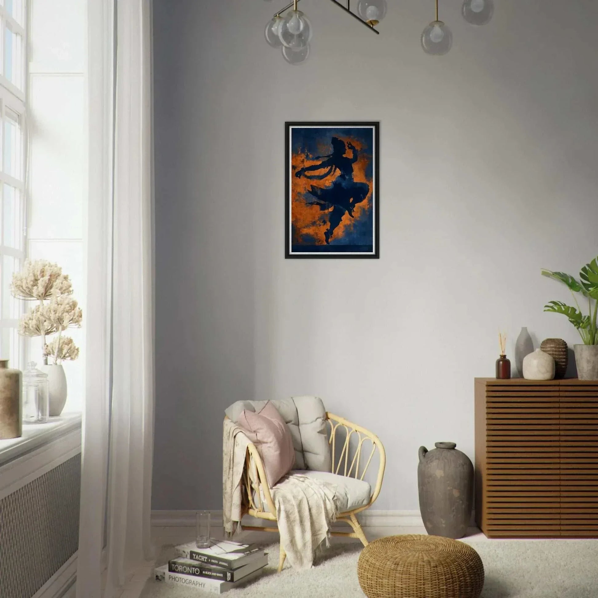 The Cosmic Tandava | Premium Gallery Canvas