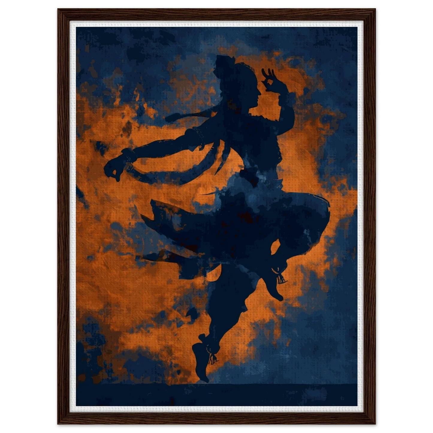 The Cosmic Tandava | Premium Gallery Canvas