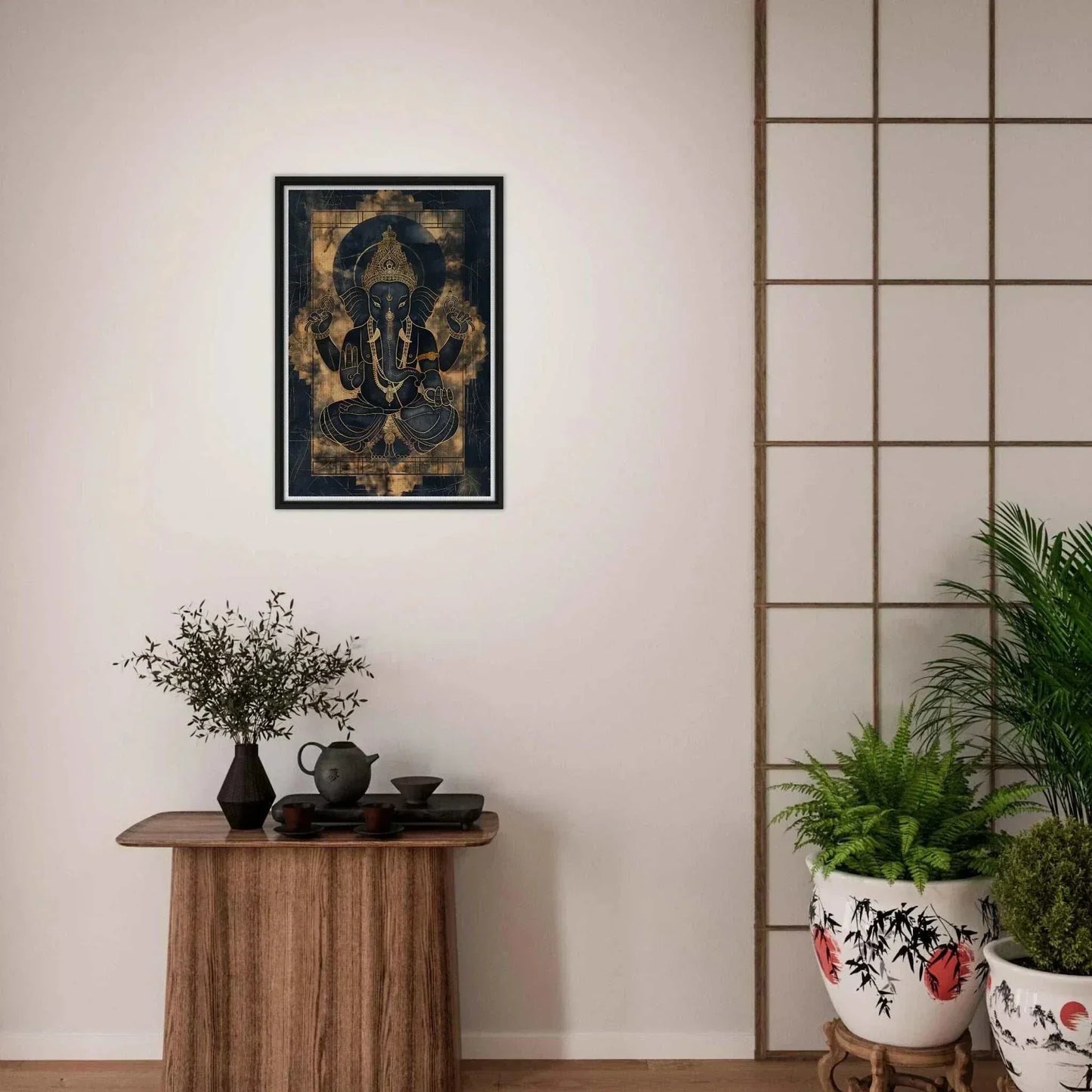 The Gilded Guardian | Premium Gallery Canvas