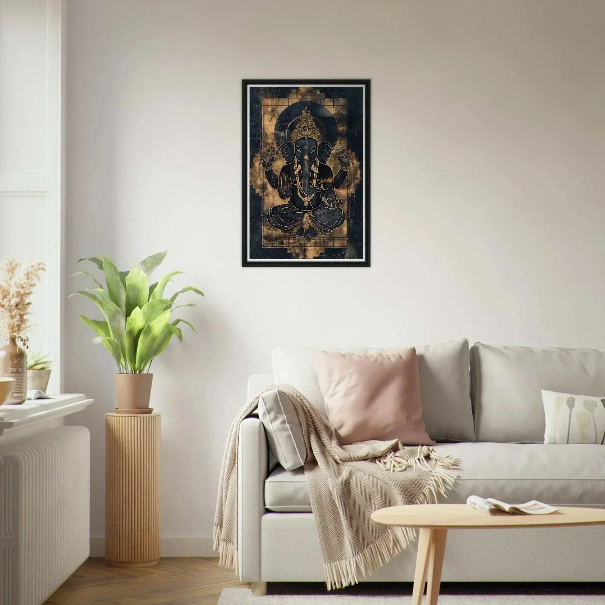 The Gilded Guardian | Premium Gallery Canvas