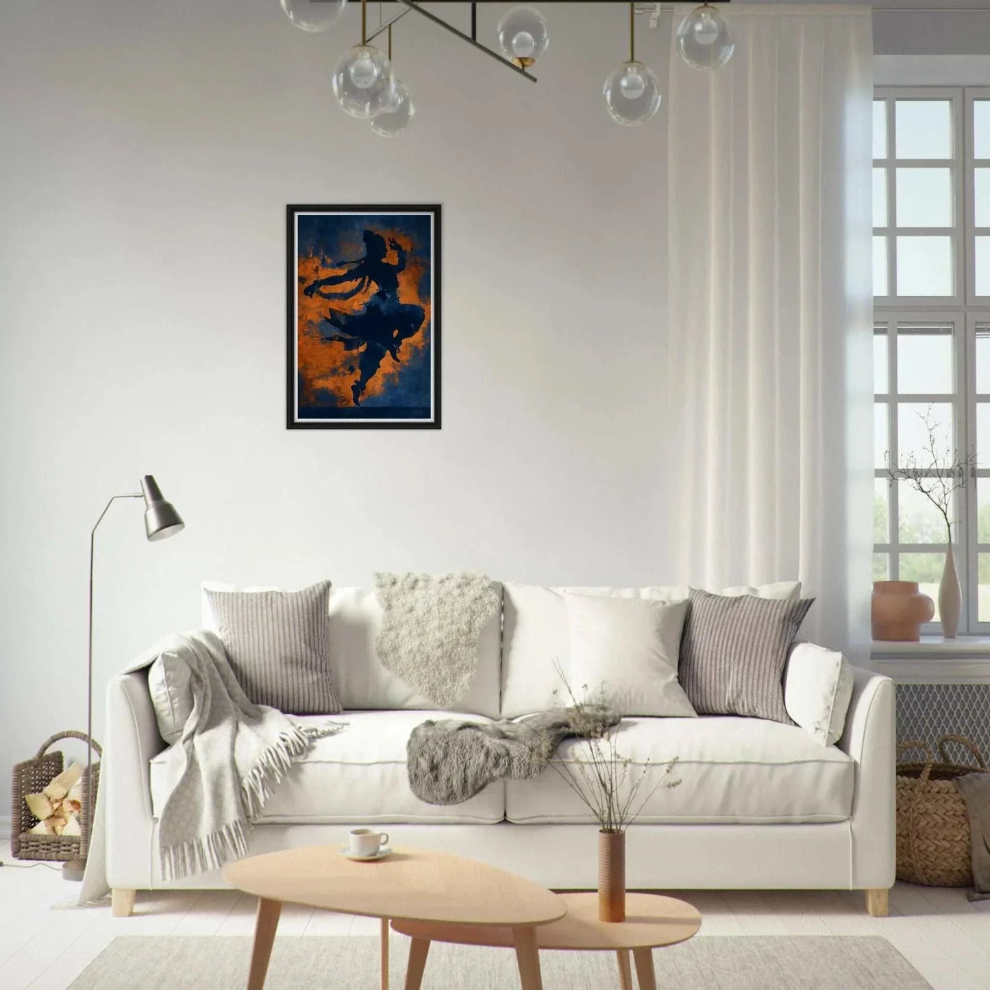 The Cosmic Tandava | Premium Gallery Canvas