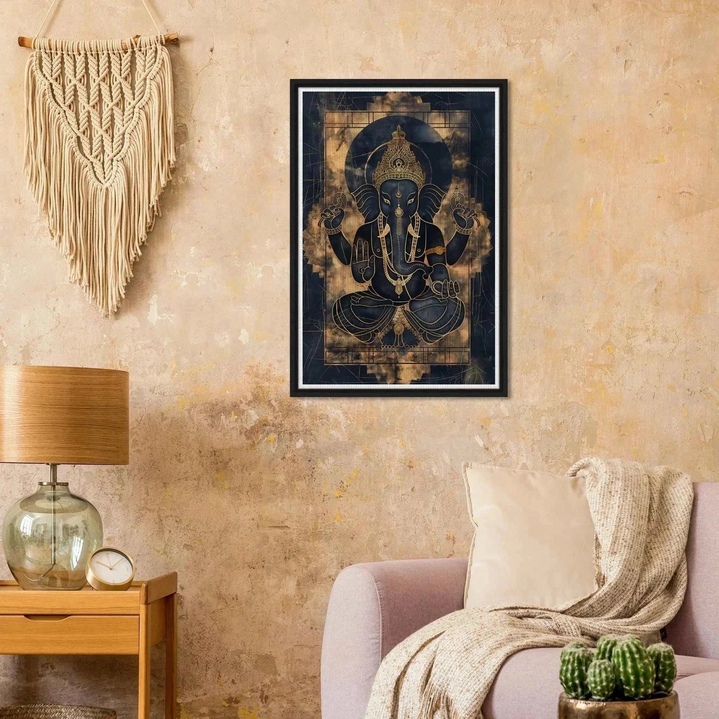 The Gilded Guardian | Premium Gallery Canvas