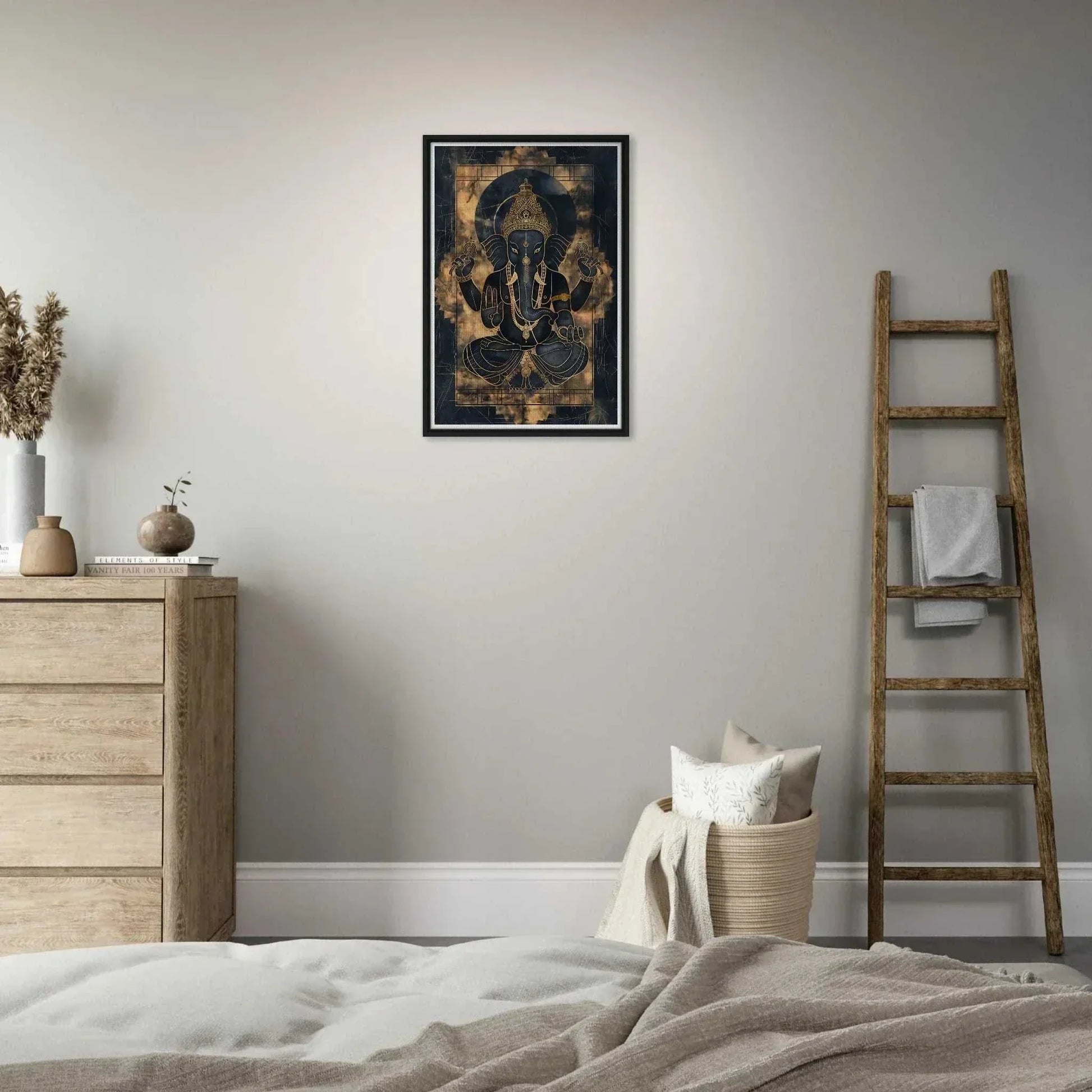 The Gilded Guardian | Premium Gallery Canvas