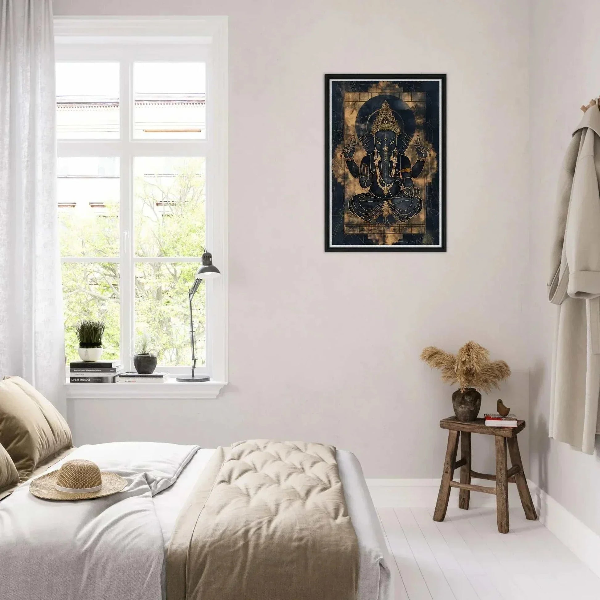 The Gilded Guardian | Premium Gallery Canvas