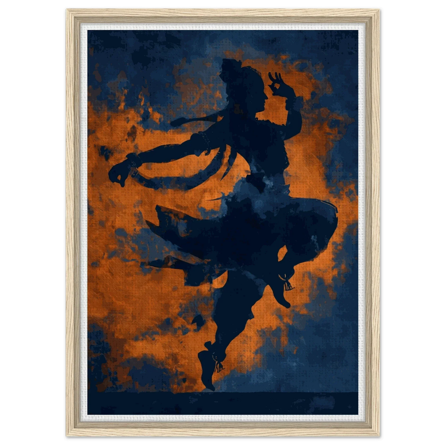 The Cosmic Tandava | Premium Gallery Canvas