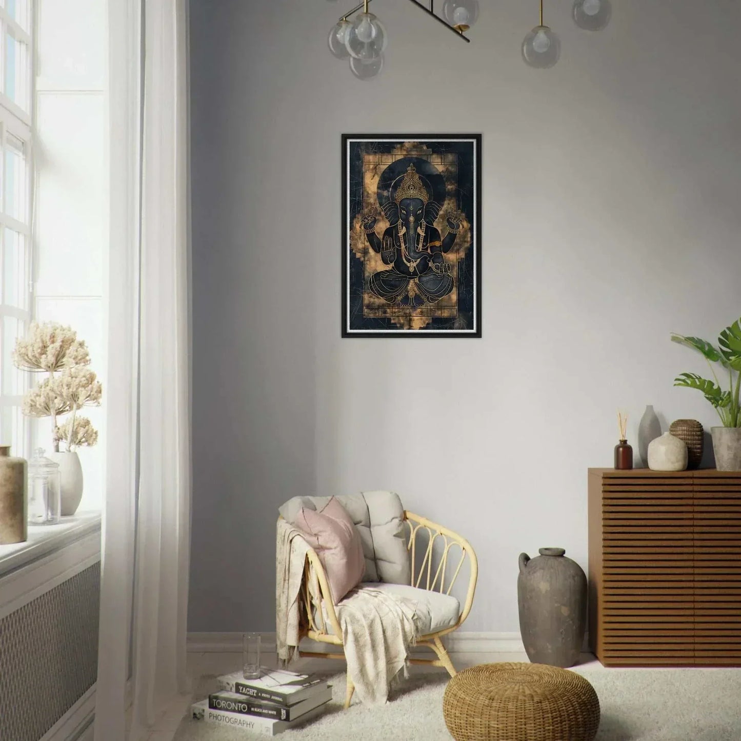 The Gilded Guardian | Premium Gallery Canvas