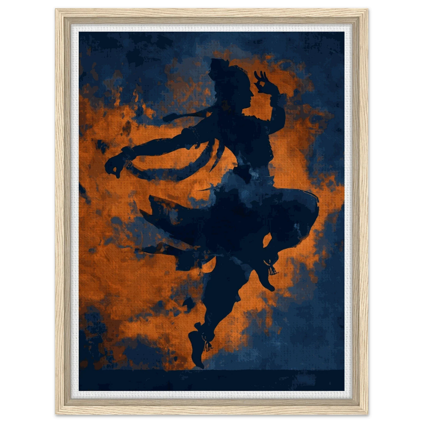 The Cosmic Tandava | Premium Gallery Canvas