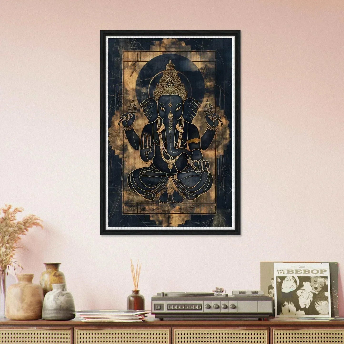 The Gilded Guardian | Premium Gallery Canvas