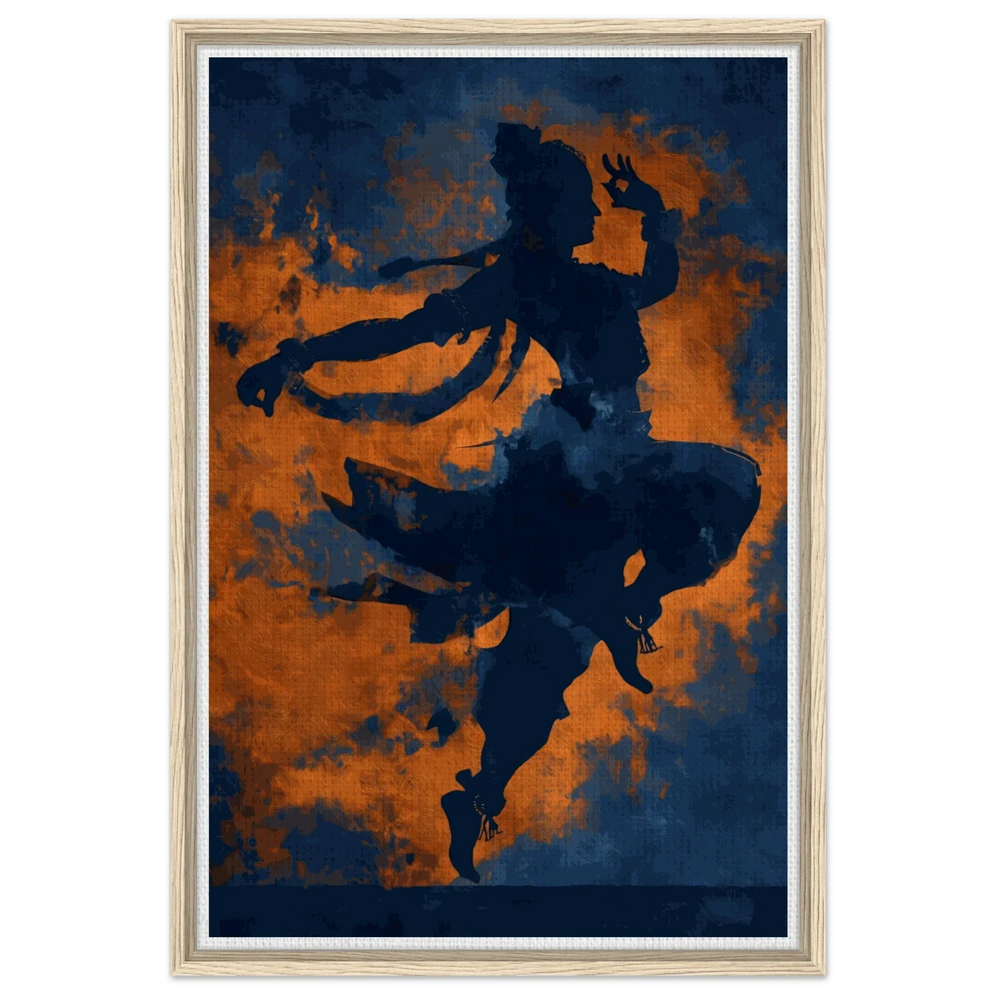 The Cosmic Tandava | Premium Gallery Canvas