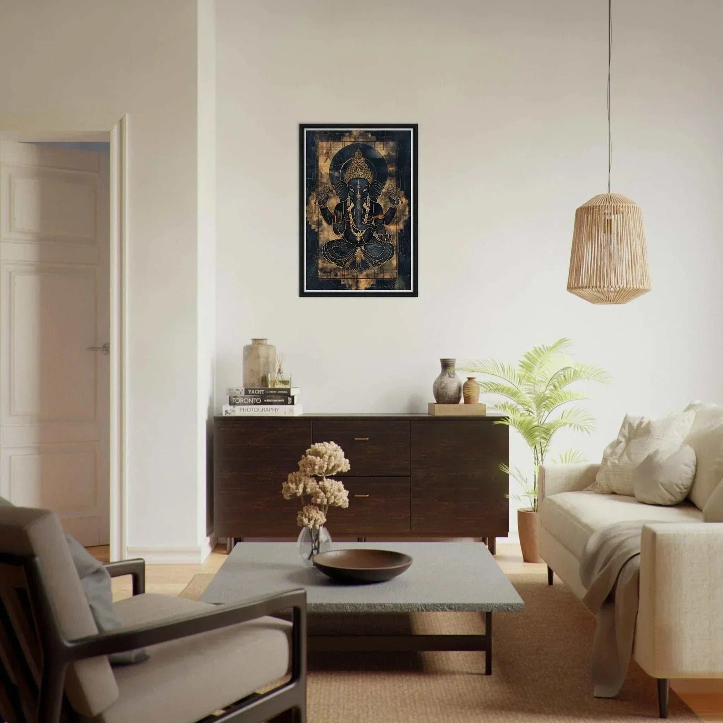 The Gilded Guardian | Premium Gallery Canvas