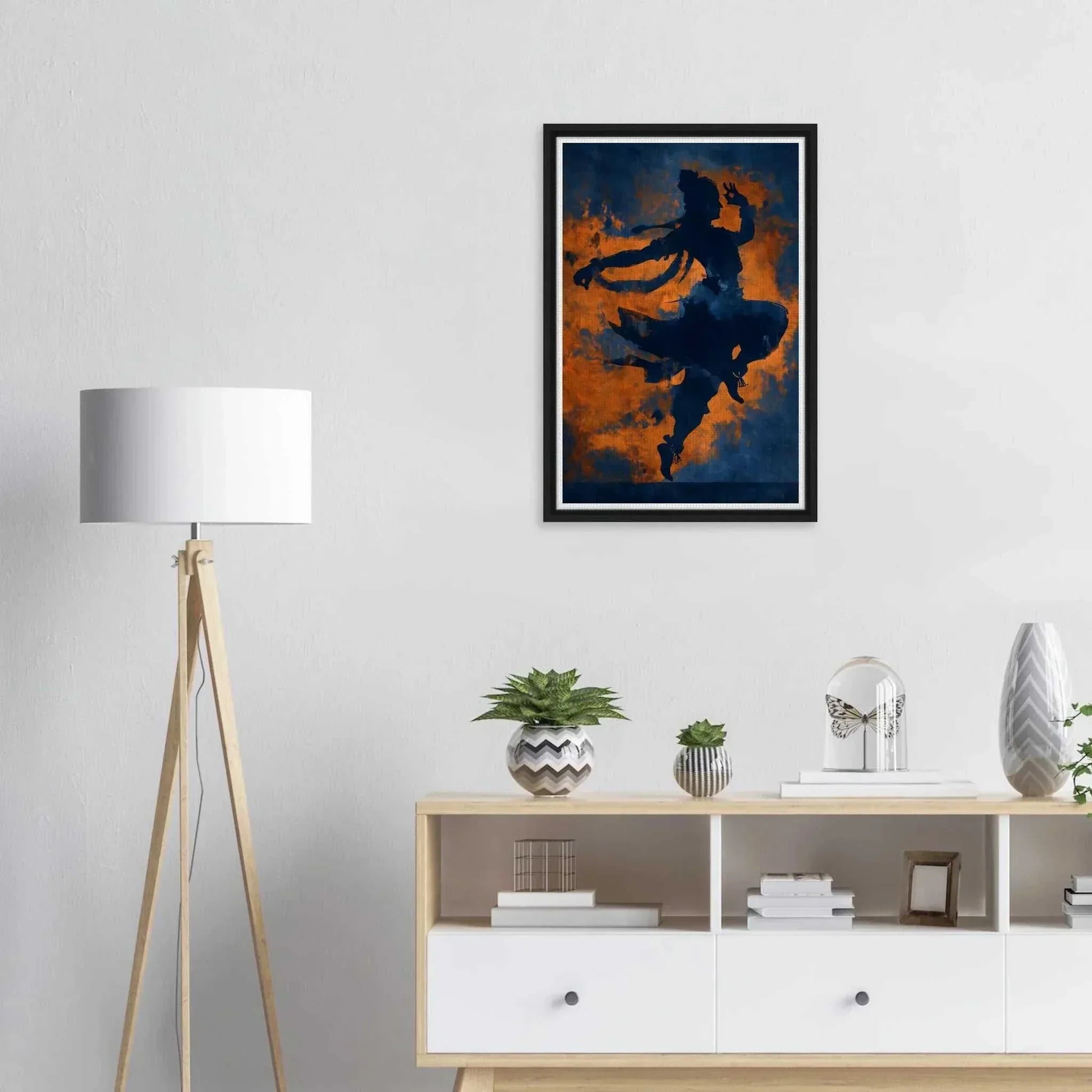The Cosmic Tandava | Premium Gallery Canvas