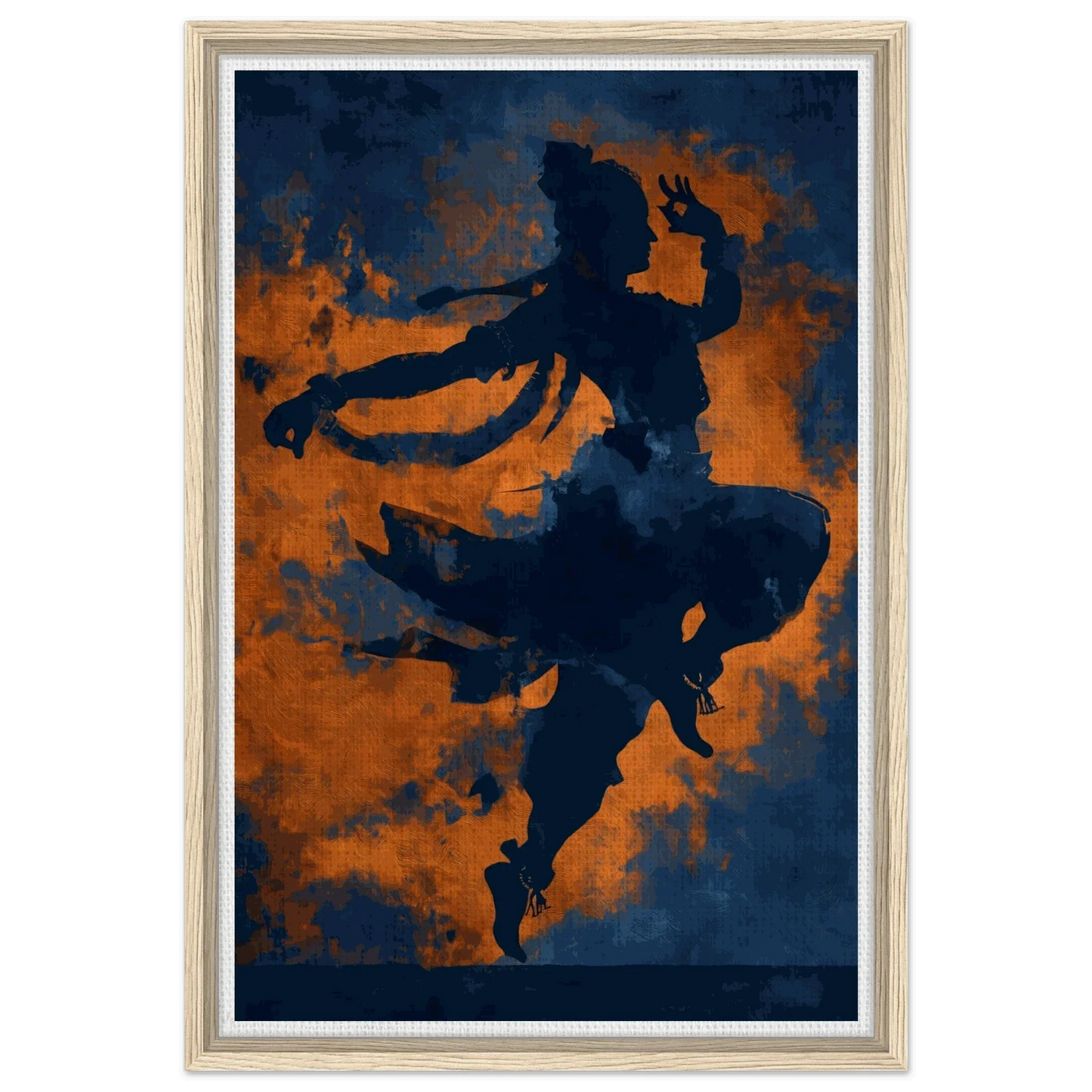 The Cosmic Tandava | Premium Gallery Canvas