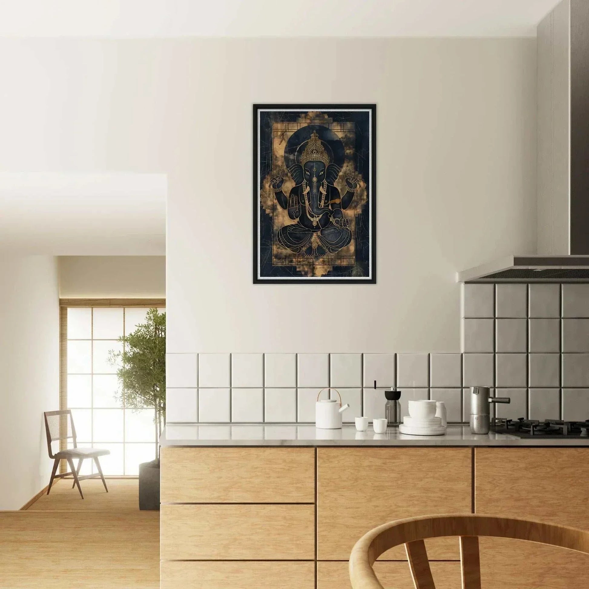 The Gilded Guardian | Premium Gallery Canvas