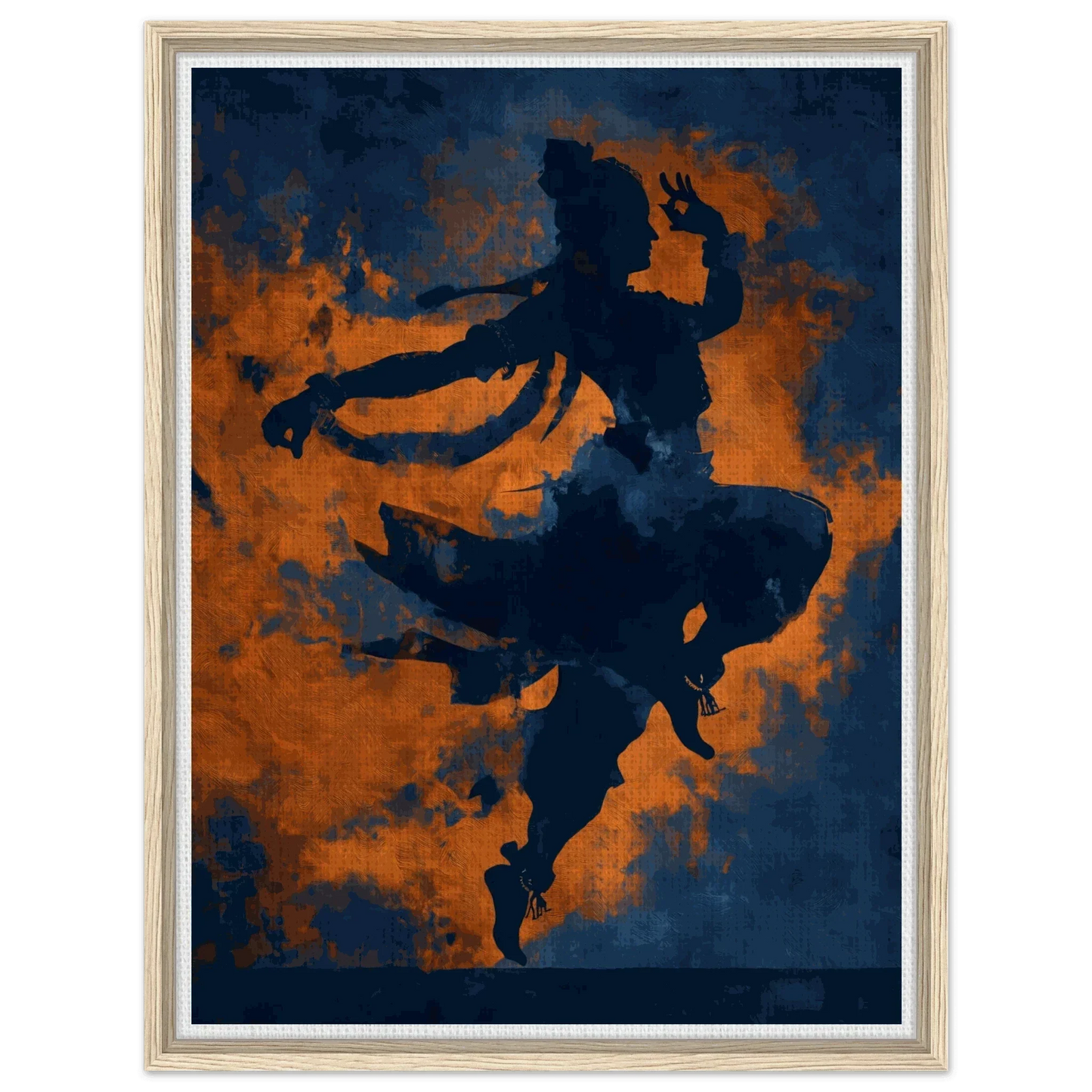 The Cosmic Tandava | Premium Gallery Canvas