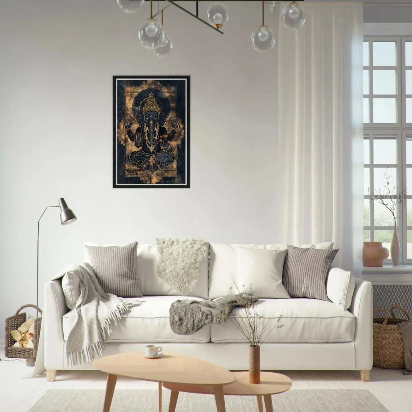 The Gilded Guardian | Premium Gallery Canvas